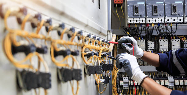 Professional Electrician technician working in Youngsville, NC